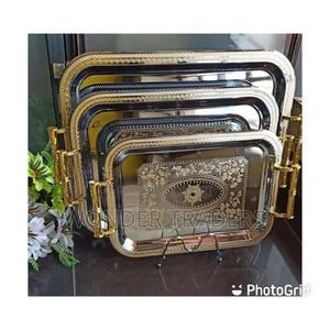 3 PCS Classy Trays Stainless Steel - thumbnail 2