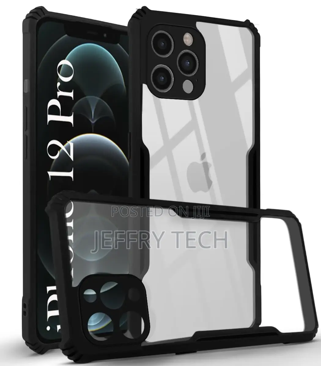 Back Cover Case for Apple iPhone 12 Pro (Shockproof With Po