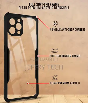 Back Cover Case for Apple iPhone 12 Pro (Shockproof With Po