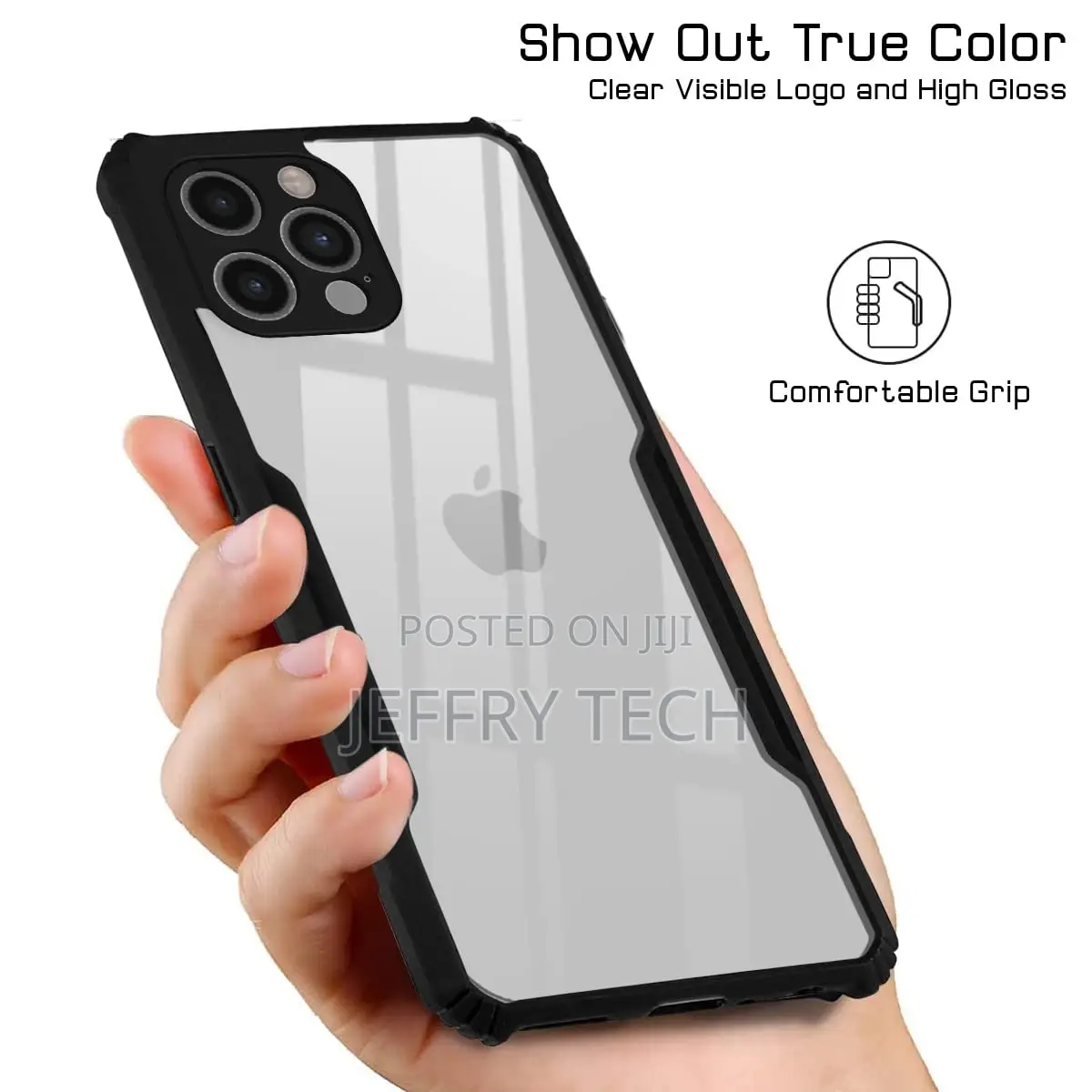 Back Cover Case for Apple iPhone 12 Pro (Shockproof With Po