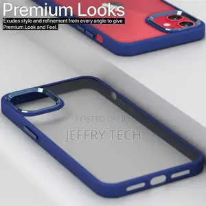iPhone 12/12 Pro Back Cover |Electroplated Crome Metal Ring