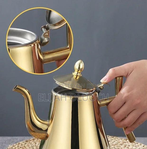 Stainless Teapot With Infusion Set - thumbnail 2
