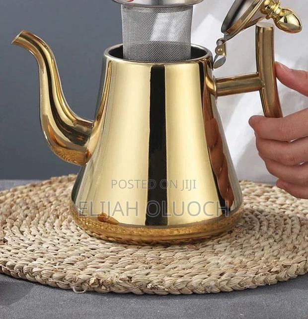Stainless Teapot With Infusion Set - thumbnail 4