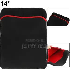 Soft Sleeve Case Bag for 14 Inch Laptop(Black)