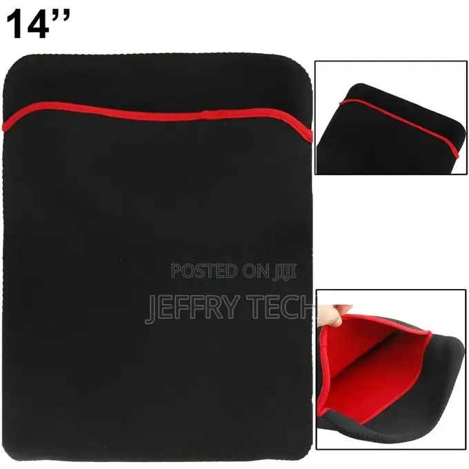 Soft Sleeve Case Bag for 14 Inch Laptop(Black)