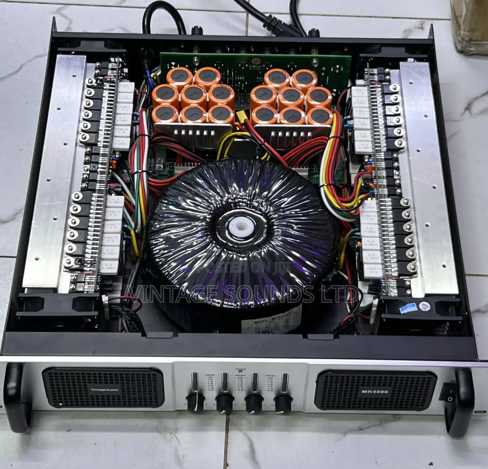 Vintage Audio 4ch Amplifier Mk4600 (7200watts )