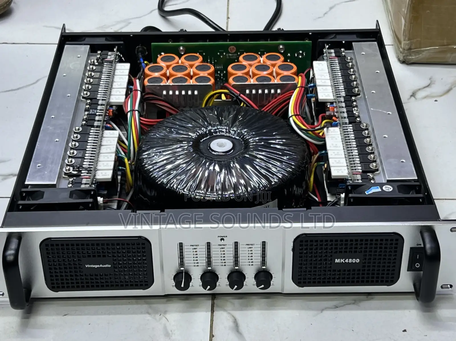 Vintage Audio 4ch Amplifier Mk4600 (7200watts )
