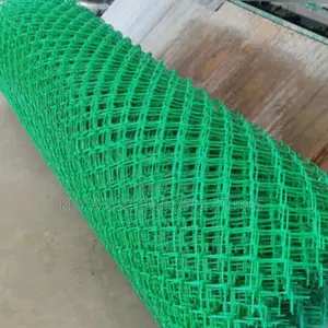 PVC Green Coated Chainlink 12.5g Mesh 50×50 6fts Height
