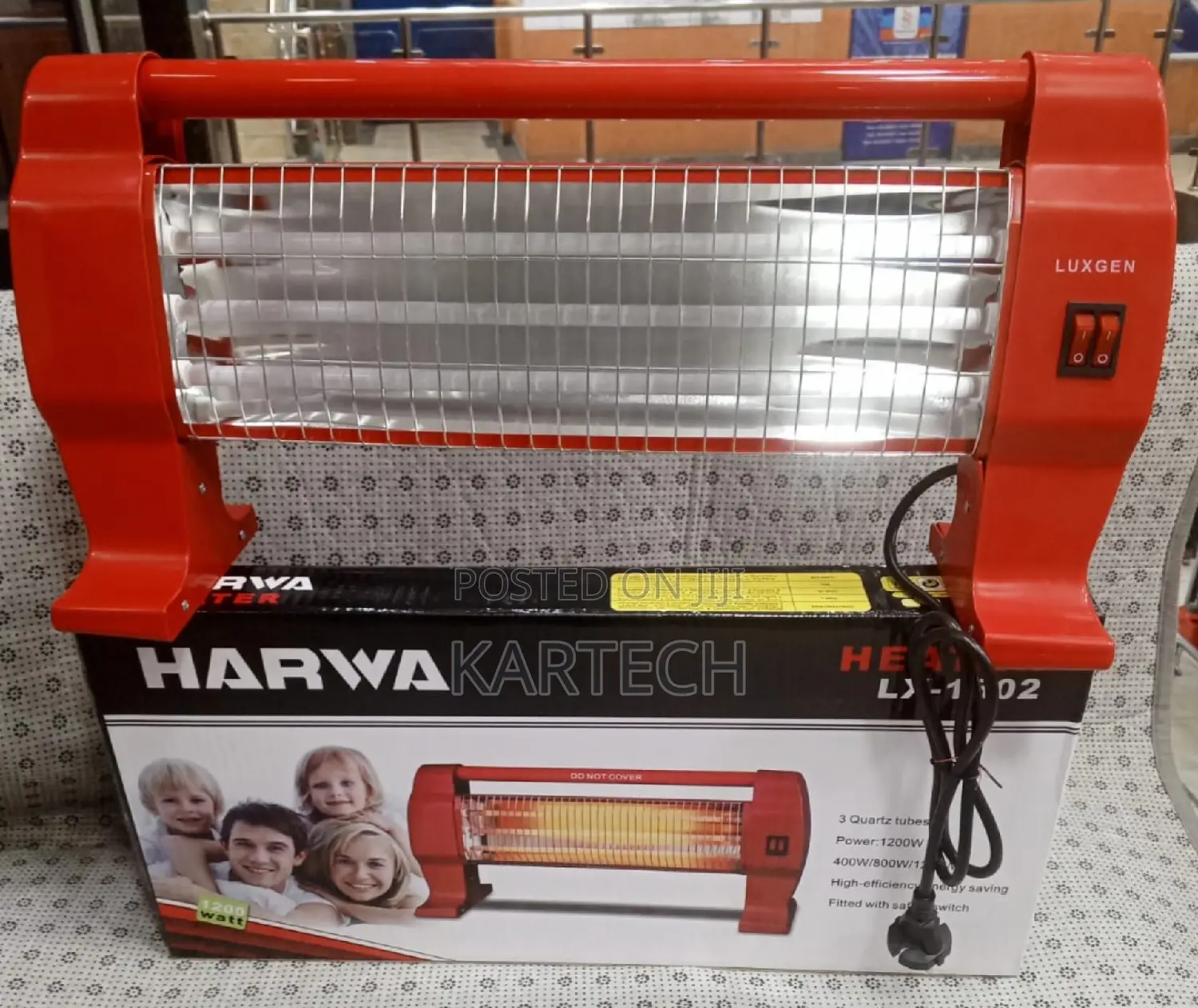 Harwa 3 Bar Heater 220v- 240v