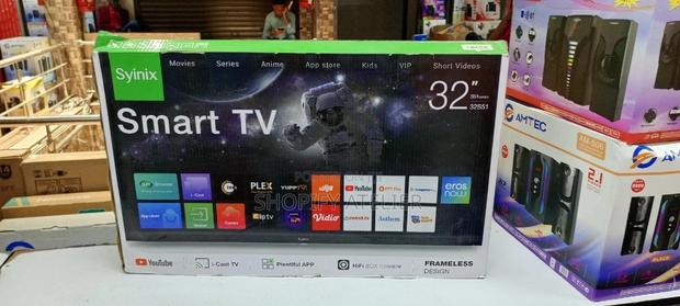 Synix 32" Smart Led Android Frameless Tv - main view