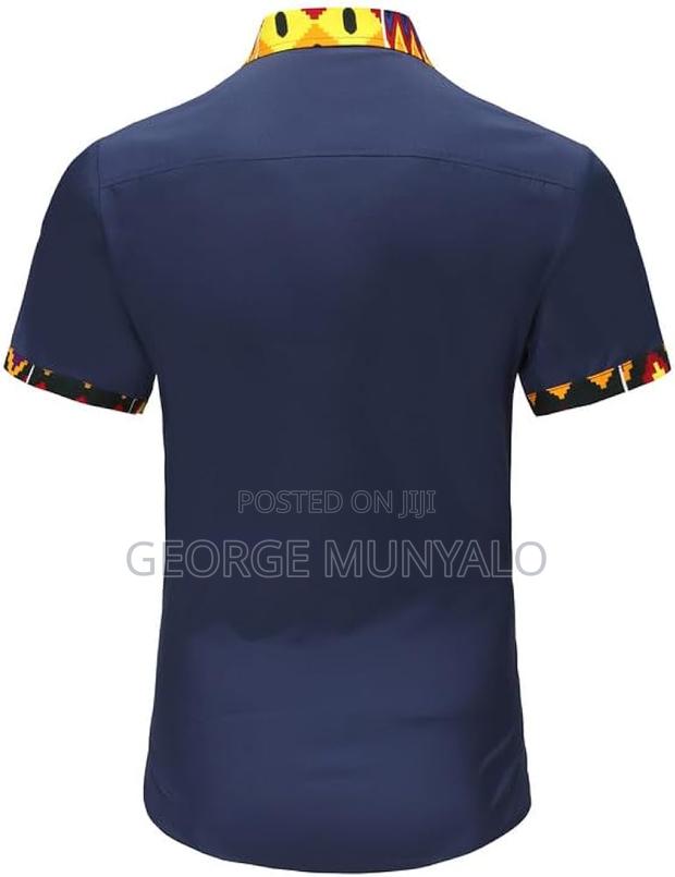 Men Official Shirts, Ankara Shirts - thumbnail 4