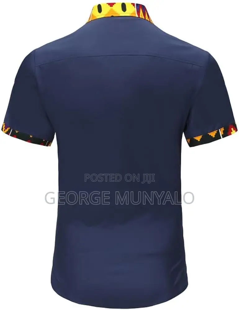 Men Official Shirts, Ankara Shirts
