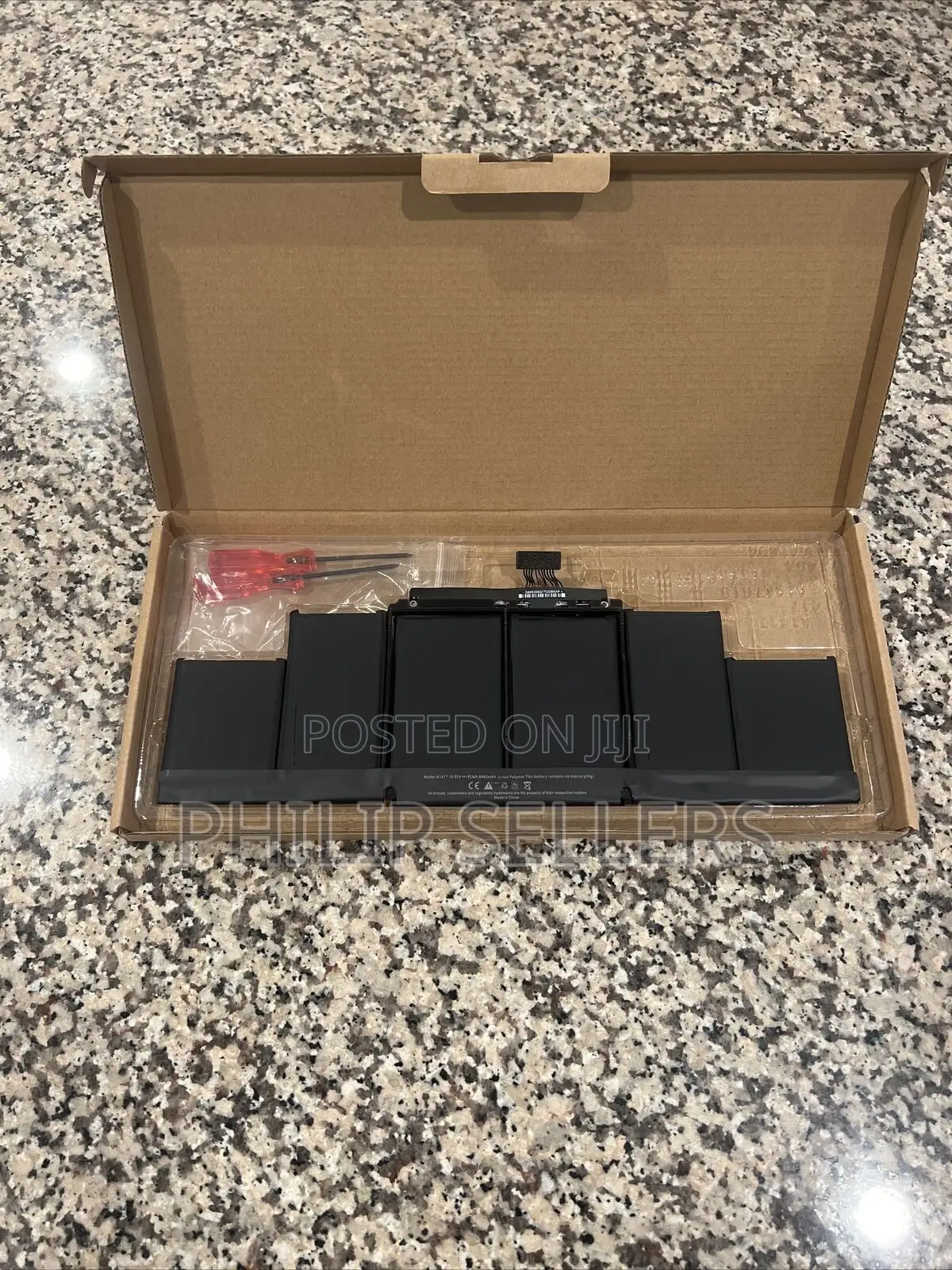 A1417 Laptop Battery Replacement for Macbook Pro 15 Inch Ret
