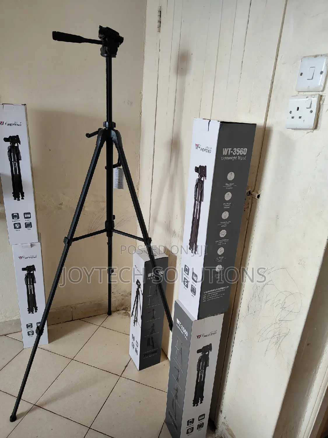 Weifeng Wt 3560 Portable Aluminium Tripod 4 Video and Photo