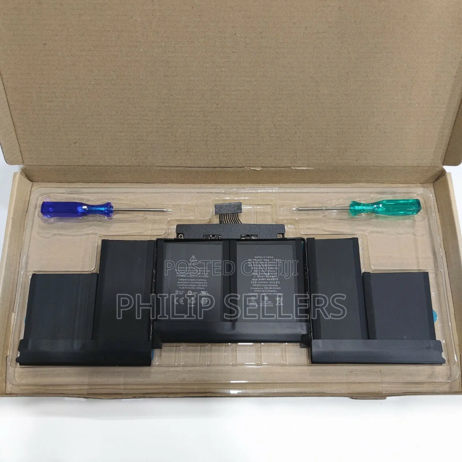 A1618 Battery for Apple Macbook Pro 15” Retina A1398 Mid 201