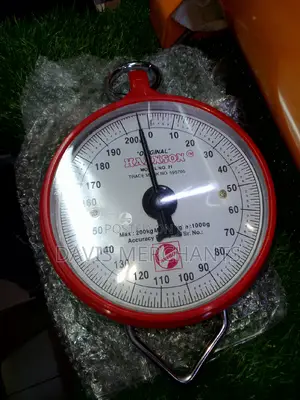Original Hannson Round Spring Balance Weighing 200kg Scale