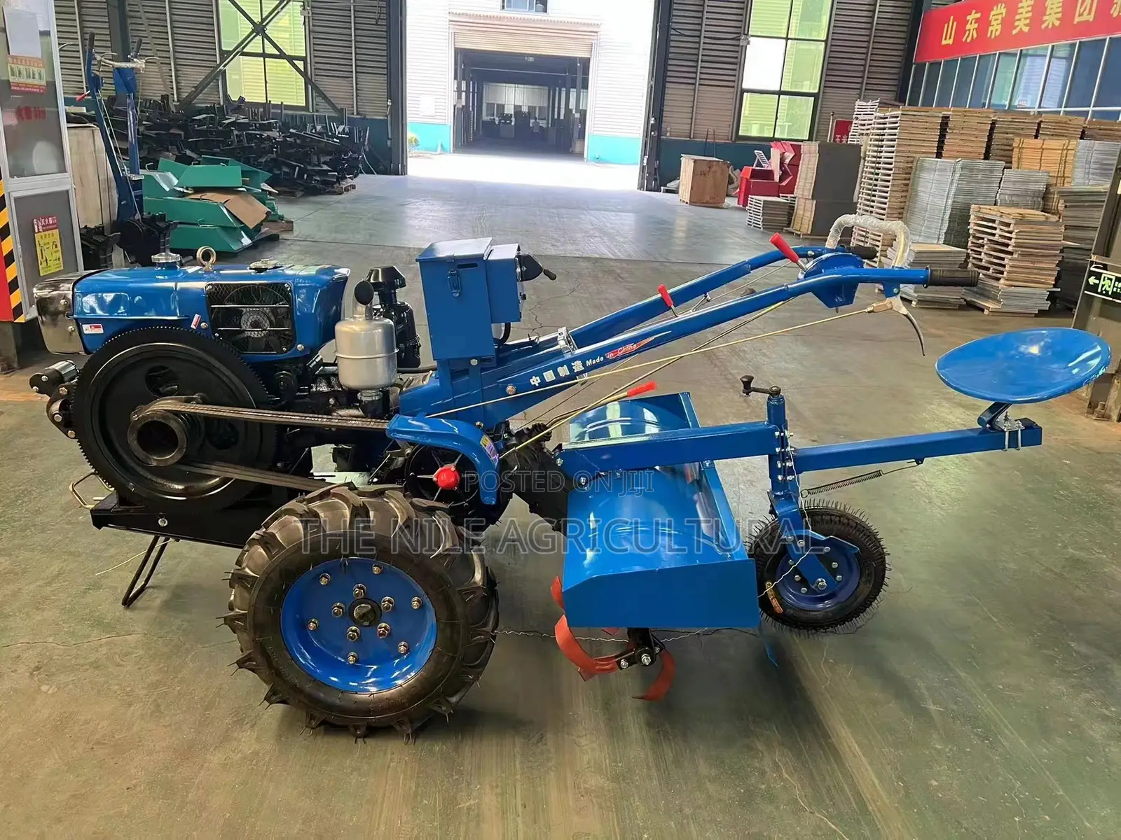 New Two Wheel Air-Cooled Drive Walking Farm Tractor