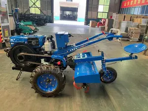 New Two Wheel Air-Cooled Drive Walking Farm Tractor