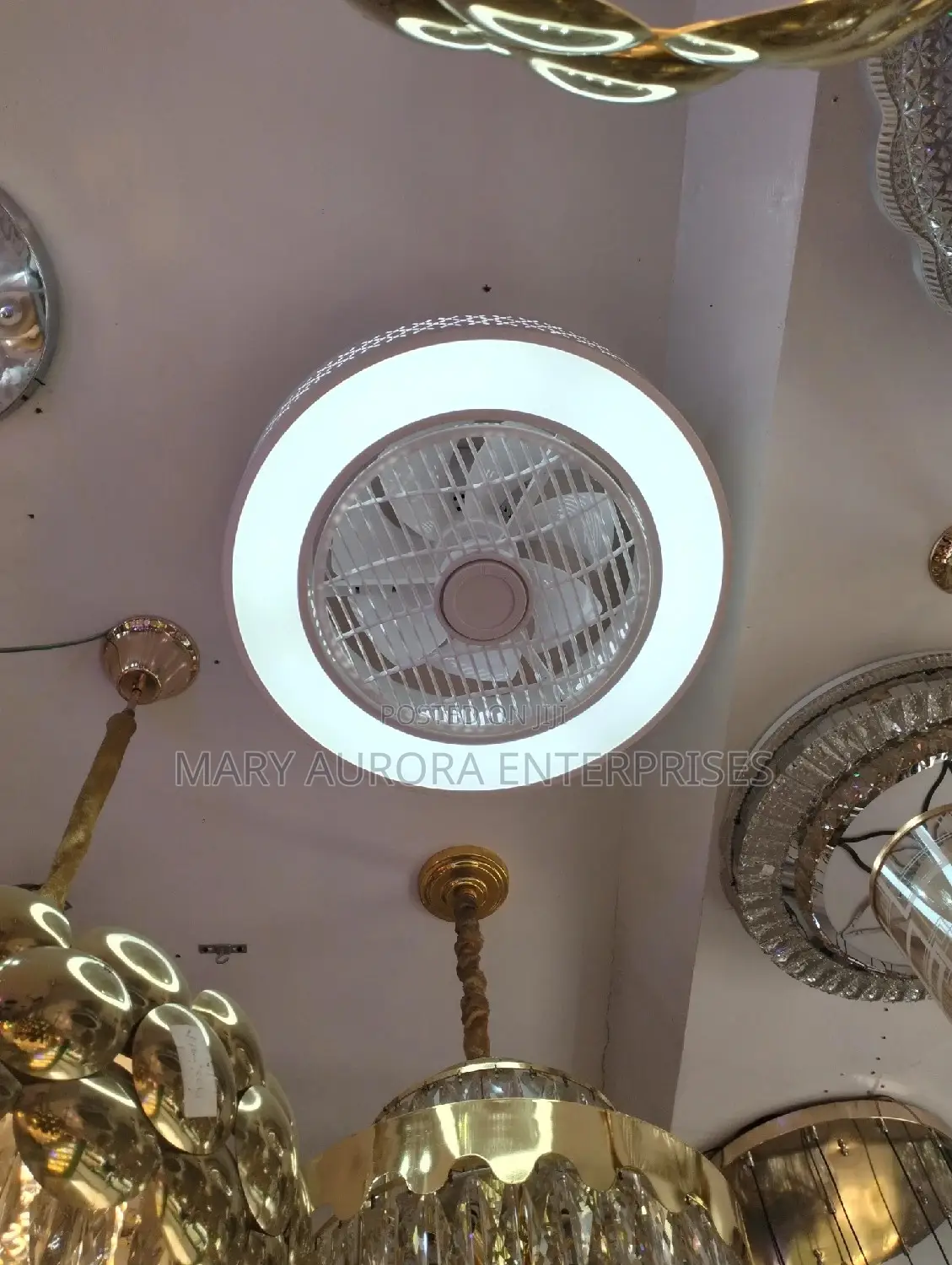 Ceiling Fan/Cooling Room Fan With LED Lights