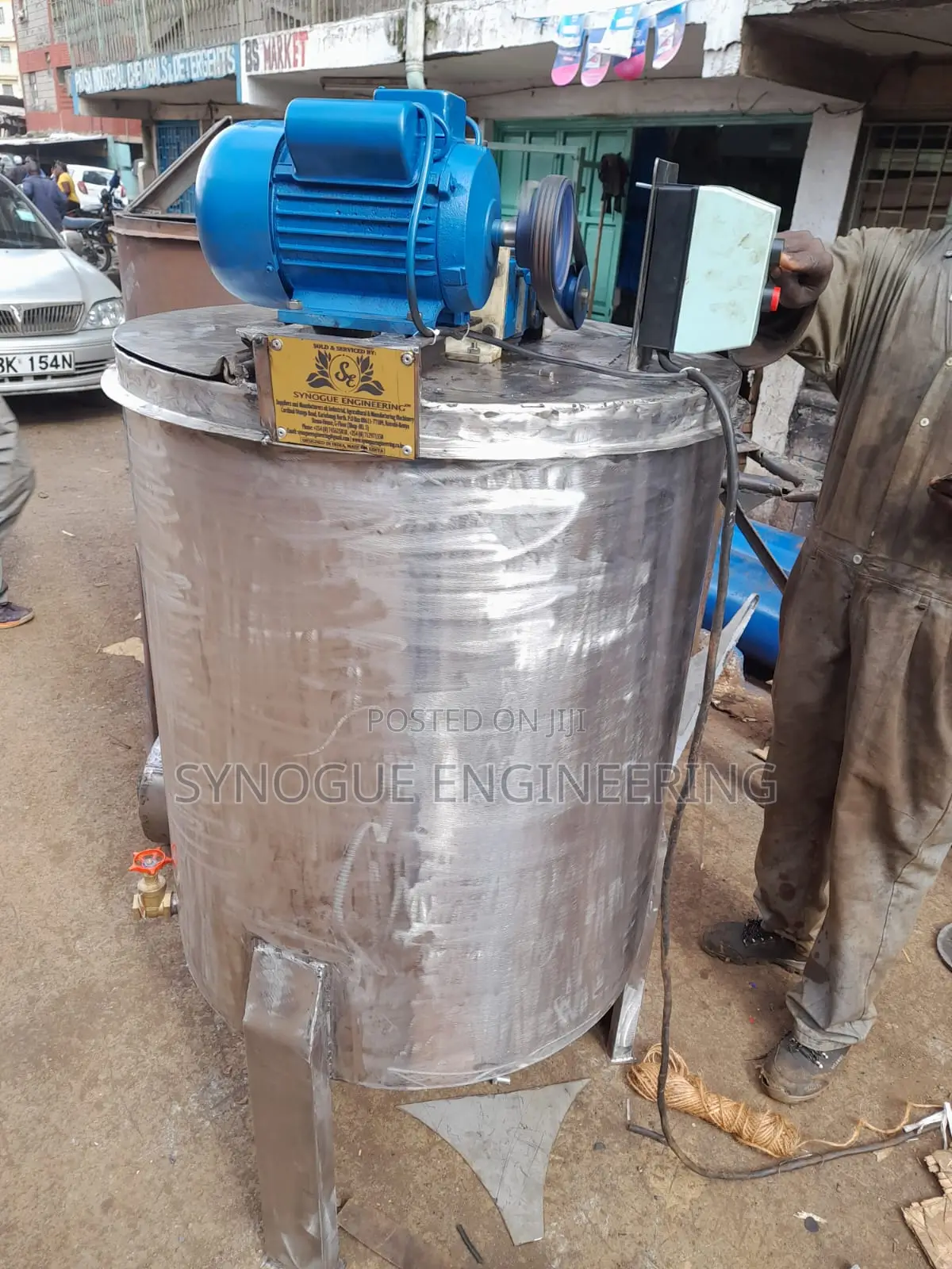 300ltrs Liquid Detergent Mixer Stainless Steel