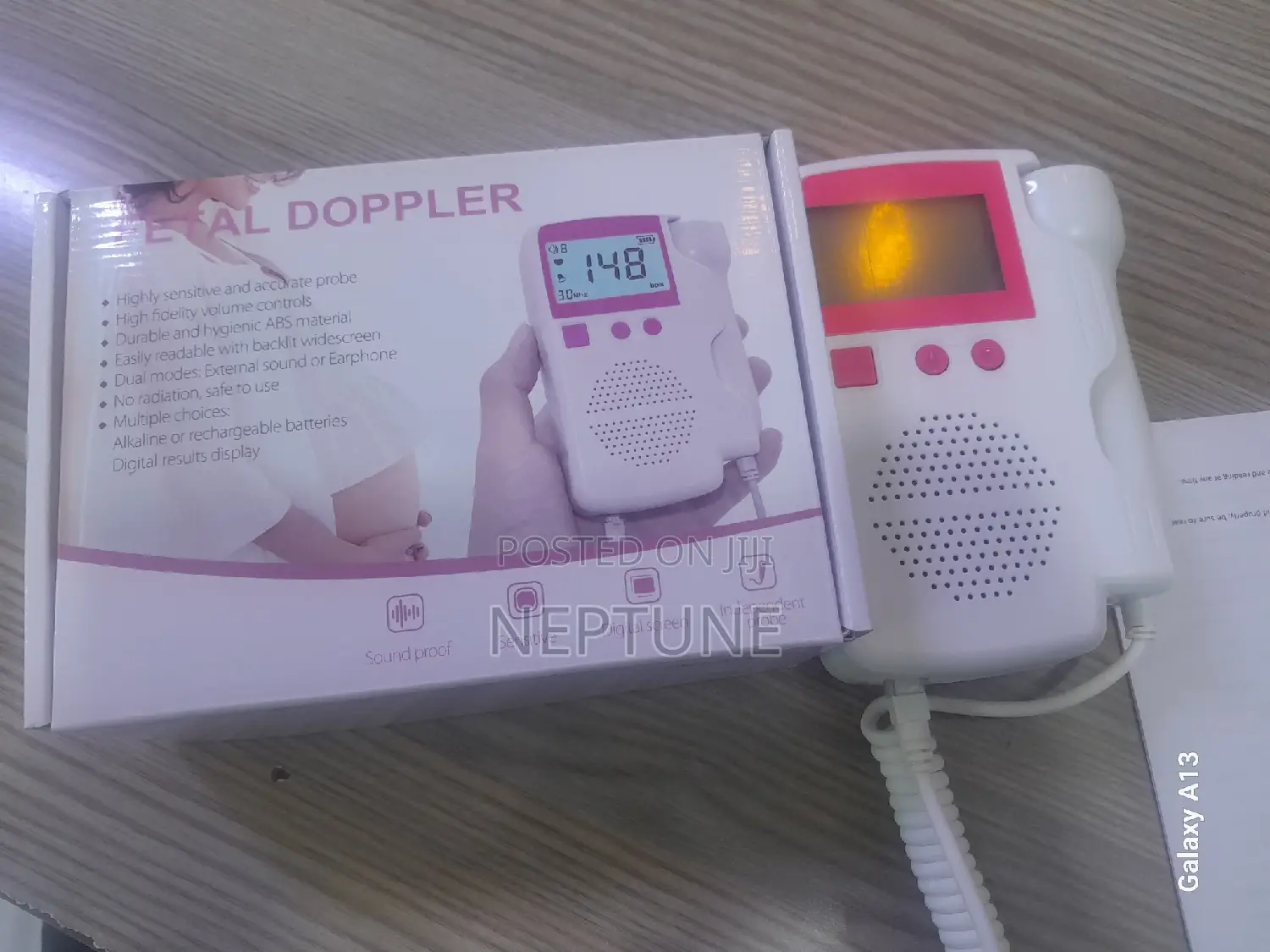 Pocket Size Fetal Doppler
