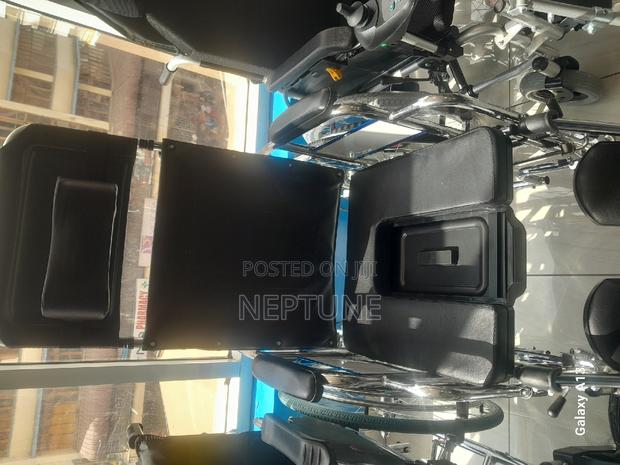 Commode Reclining Wheelchair - main view