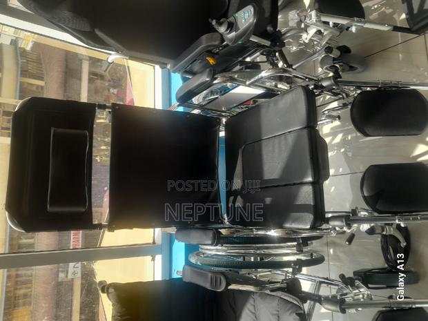 Commode Reclining Wheelchair - thumbnail 3