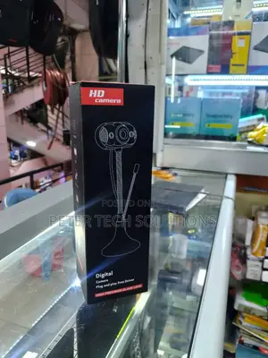 Webcam With an External Microphone, Stand Alone Webcam