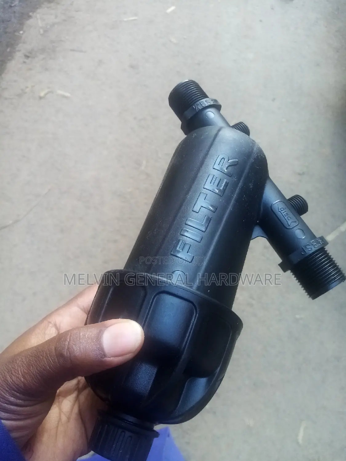 Plastic Water Filter 3/4"