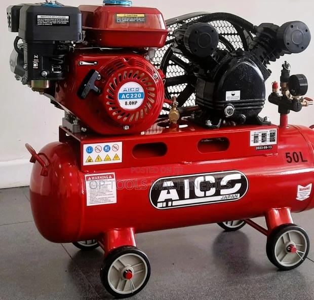 Aico Japan Petrol Engine Driven Compressor -50 Litres - main view