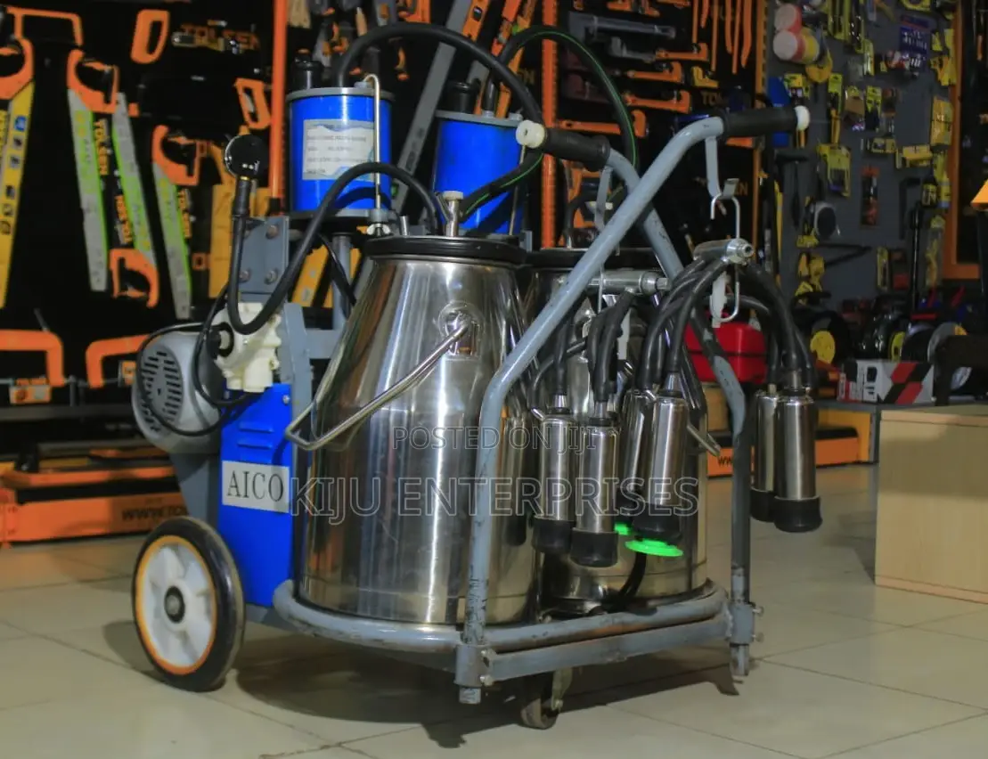 Milking Machine Double Electric Powered