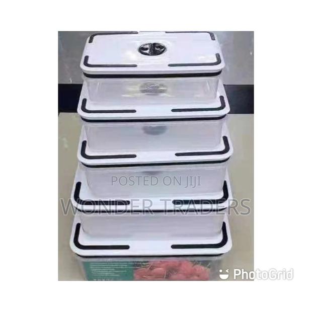 5 In 1 Fridge Storage Containers - main view