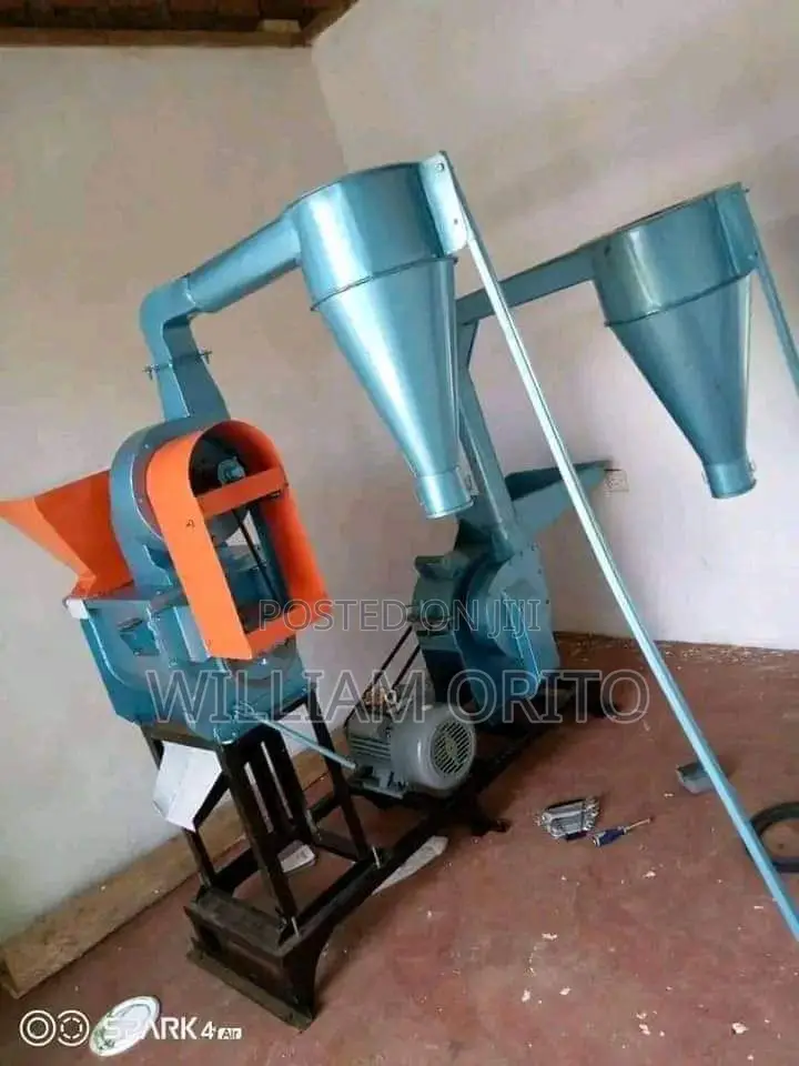 Combine Maize Huller Machine With Poshomill