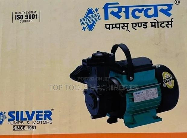 India Silver Self Monoblock Priming Pump 0.5hp - main view