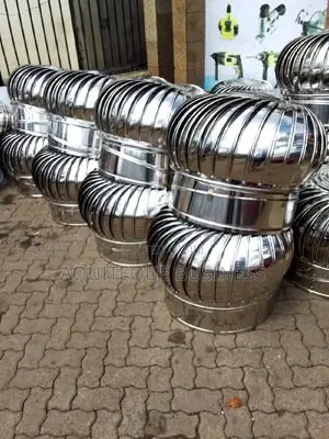 Air Cyclone Ventilator., Stainless and Natural