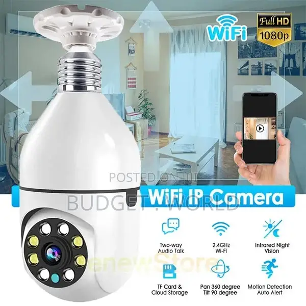 1080p, 360 Degree Home Surveillance Cam Nanny Camera``