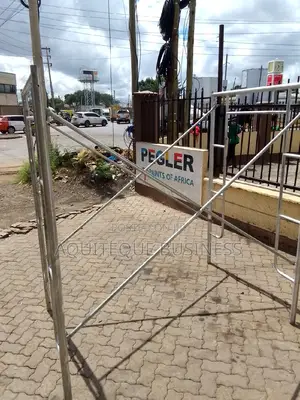 Scaffolding Ladde. Stainless.