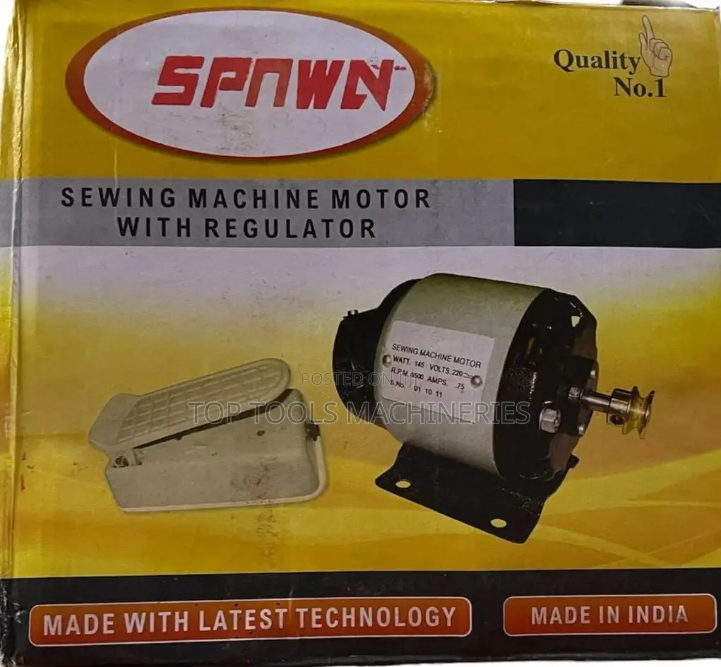 Sewing Machine Motor Heavy Duty With Regulator