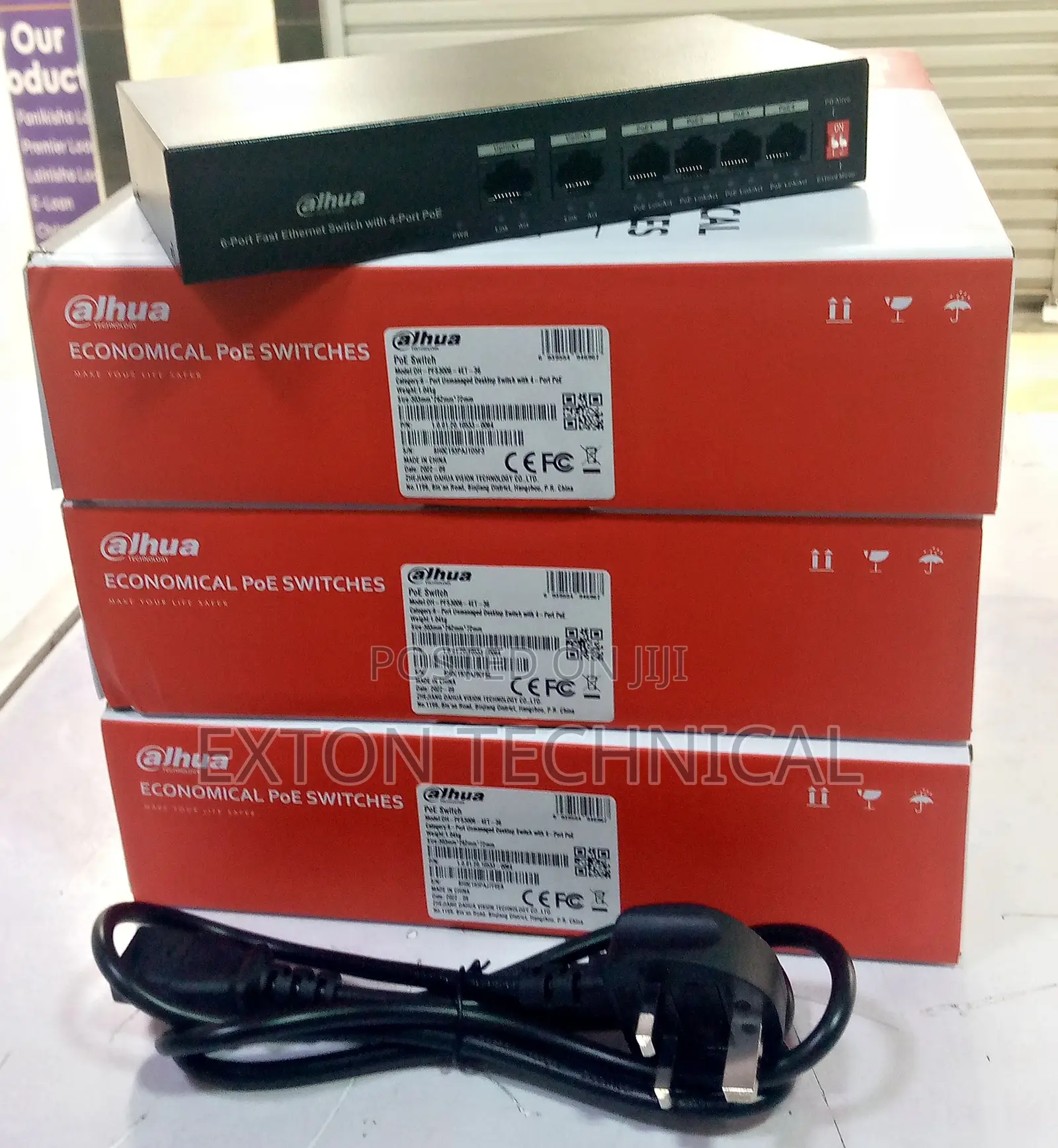 Switch Poe 4 Port Dahua