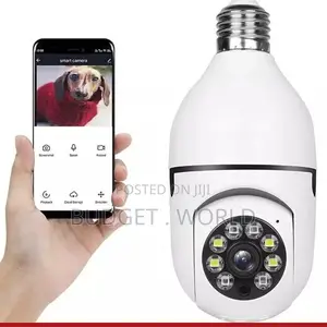Nw Wifi Bulb PTZ -Wifi Camera With Smart Motion Detection