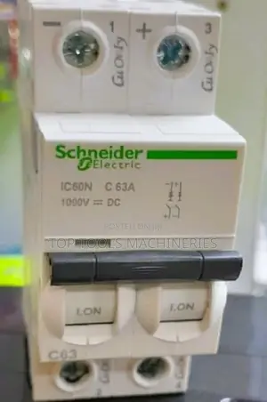 Schneider 1000v Dc Circuit Breaker 63amps