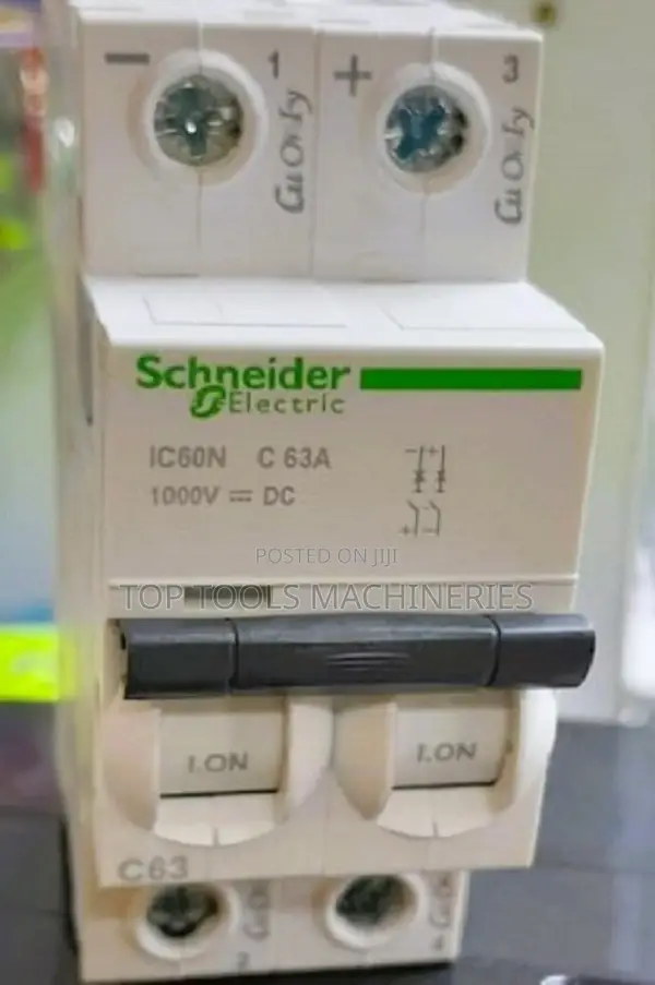 Schneider 1000v Dc Circuit Breaker 63amps
