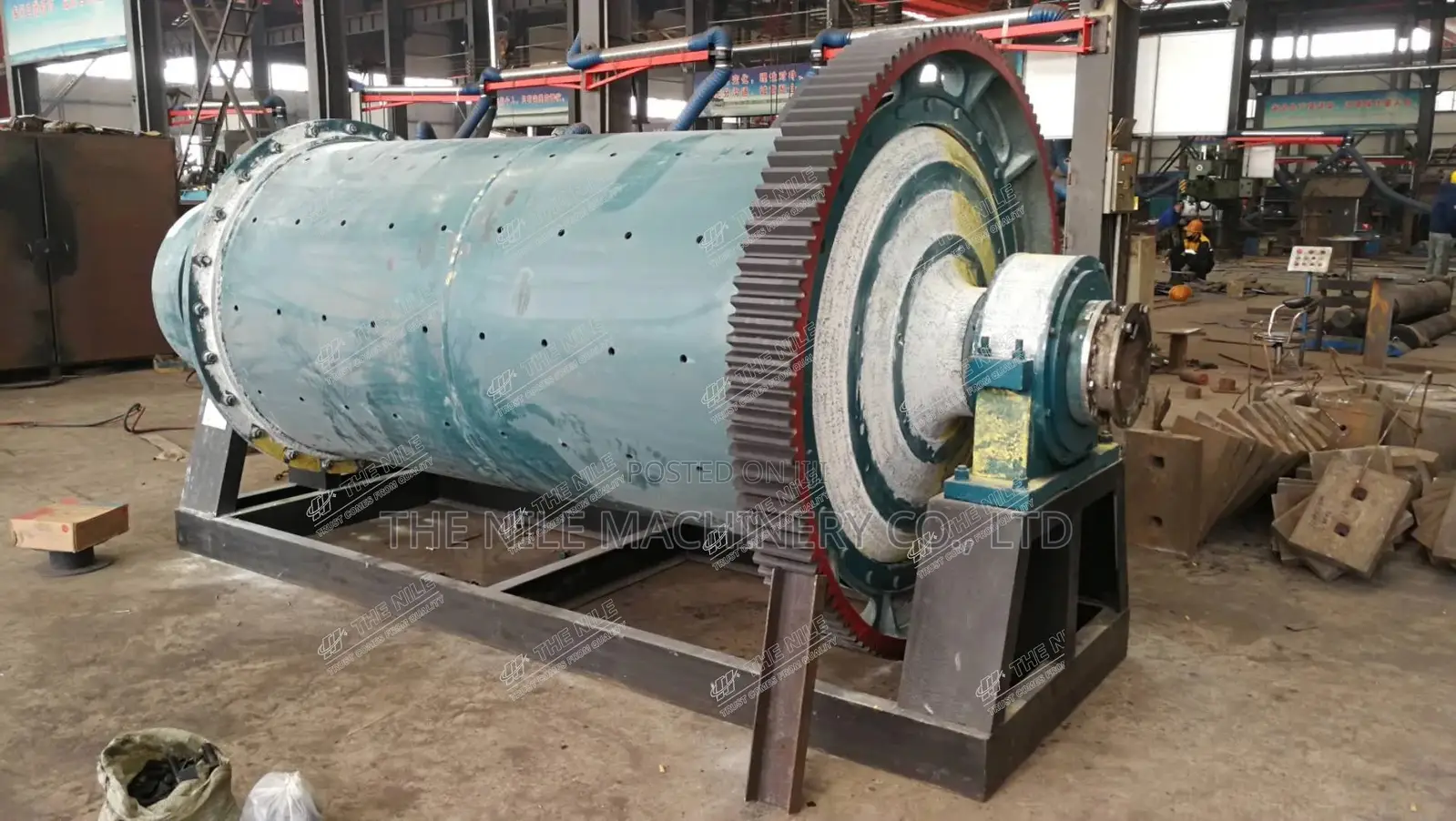 Factory Price Energy-Saving 18.5 Kw Wet and Dry Ball Mill