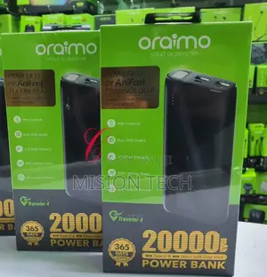 Oraimo Traveler 4 20000mah Power Bank (OPB-P204D)