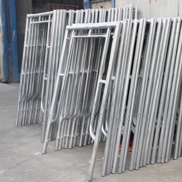 Scaffolding Construction Ladder. Stainless