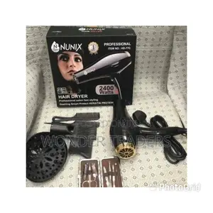 Professional Home and Salon Hair Blow Dryer With Accessories