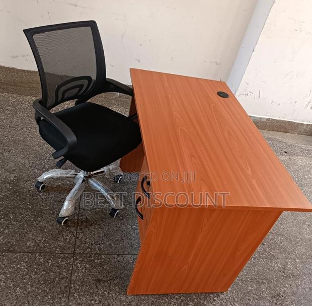 Office Desk and Chair - main view