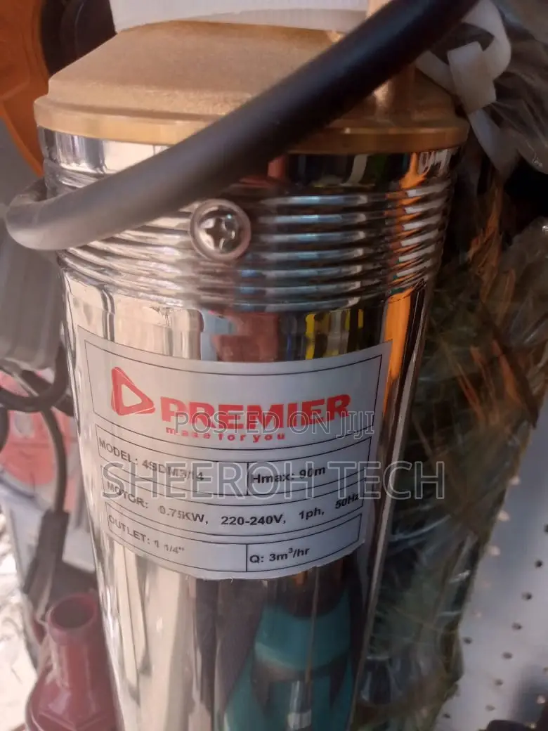 Premier Submersible Water Pump 1hp New