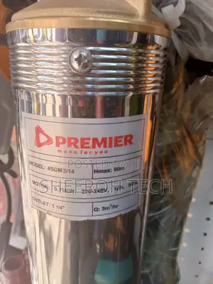 Premier Submersible Water Pump 1hp Authentic