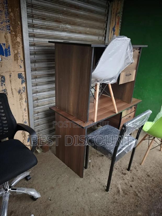 Office Desk and Chair - main view